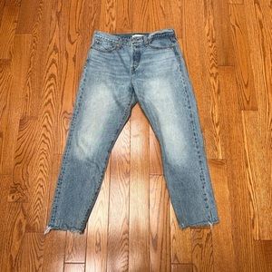 Levi’s Wedgie Straight Blue Jeans